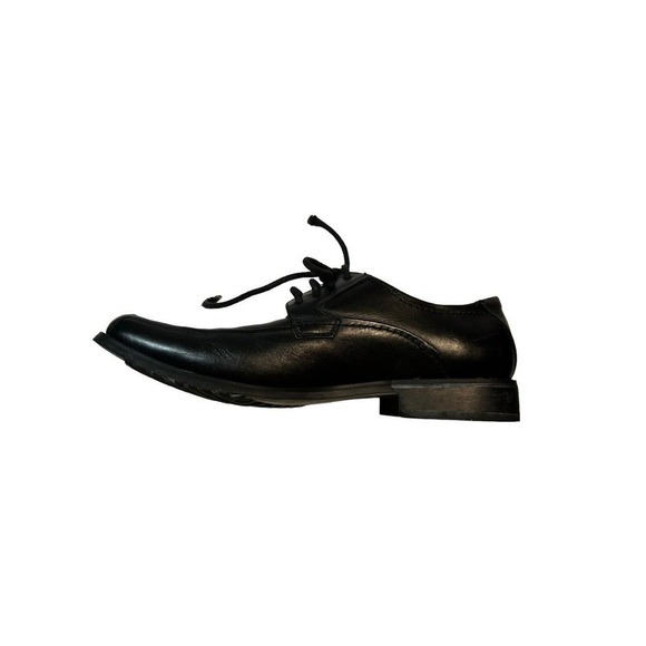 Steve Madden Yorrk Men 9.5 M Black Leather Square Toe Heels - Picture 12 of 13